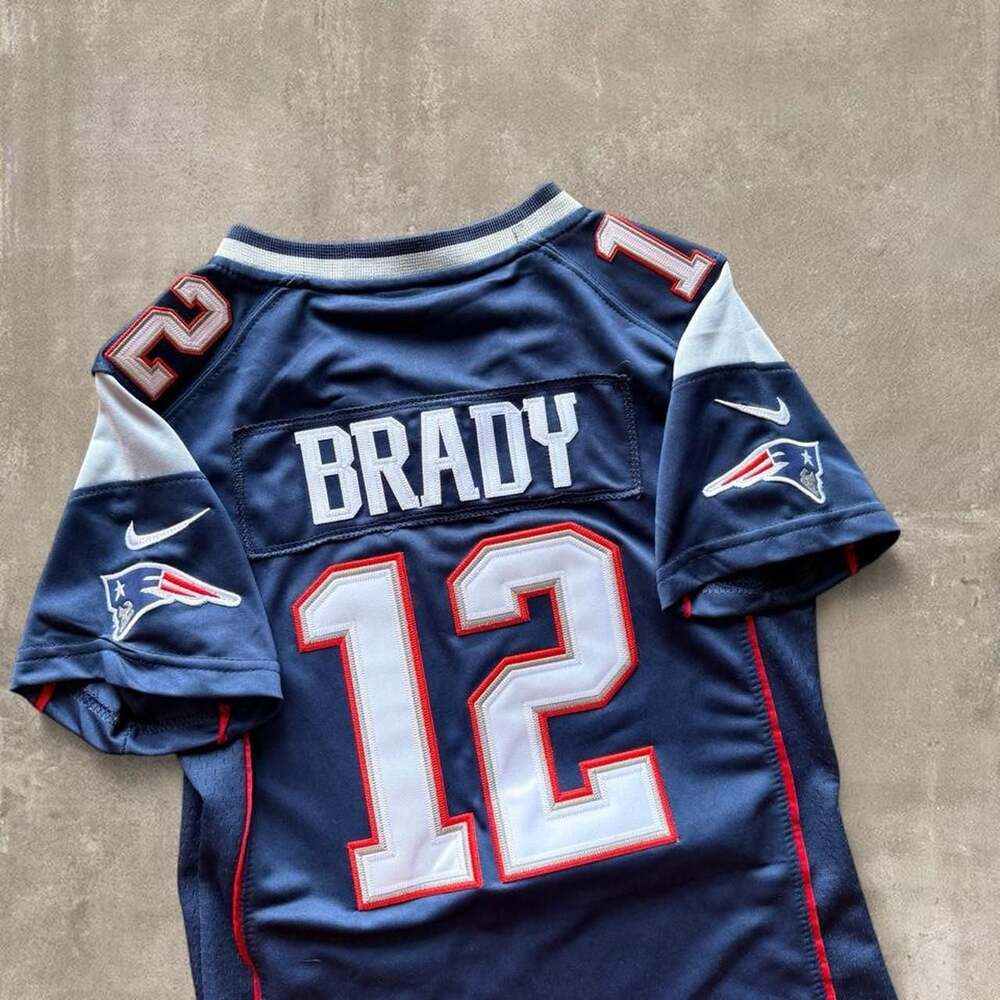 Nike New England Patriots Tom Brady #12 On Field Jersey